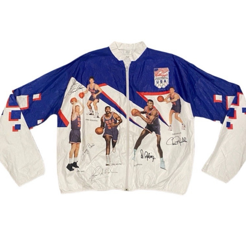 Vintage Olympic Kellogg’s 1992  Dream Team Jacket